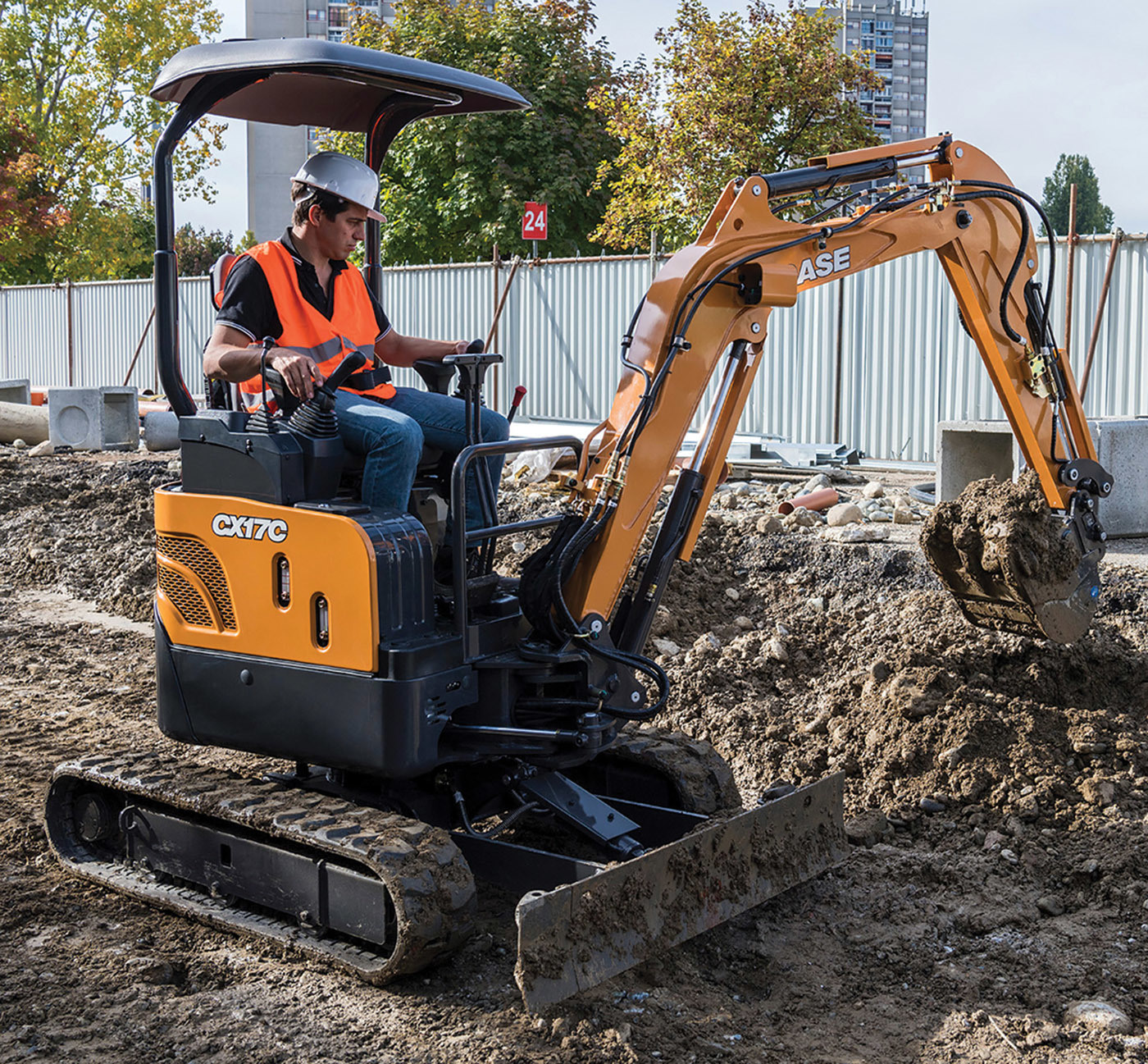 Excavation Equipment - Case Construction  Equipment SV340
