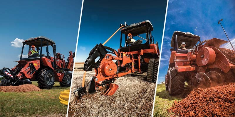 Ditch Witch turbocharged utility tractors