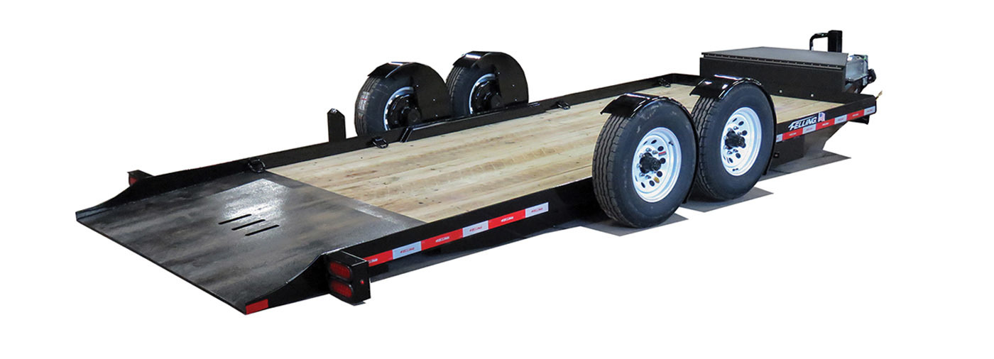Felling Trailers EZ Tilt Technology