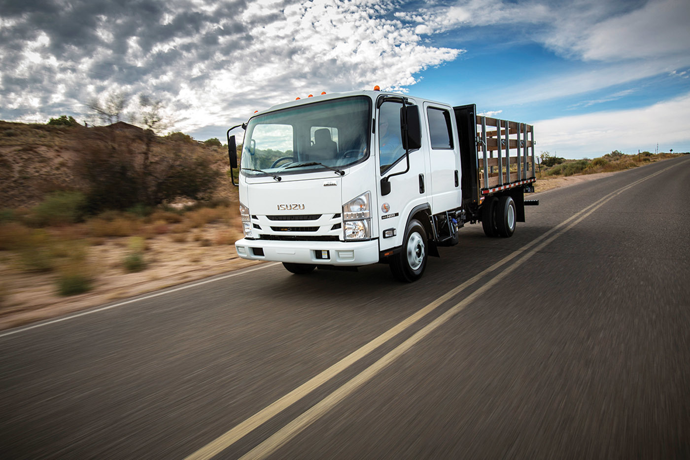 Isuzu Commercial Truck of America new model lineup and NRR Crew Cab