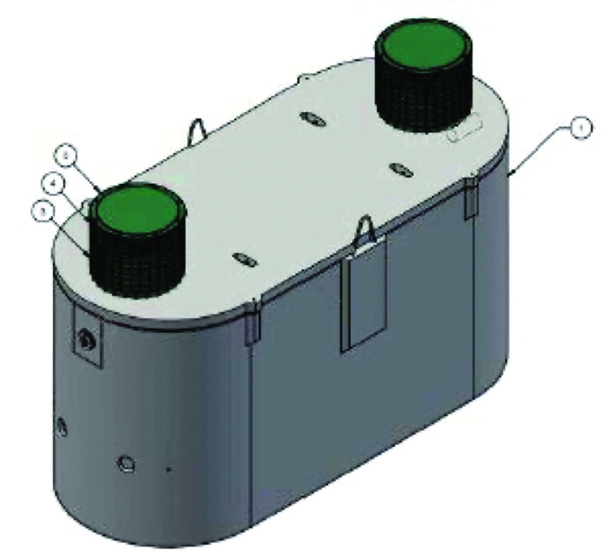 Jensen infrastructure septic tanks