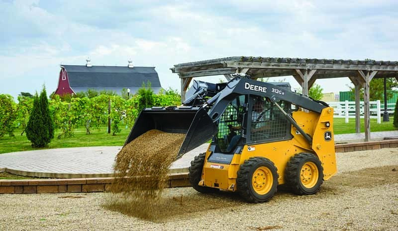 John Deere small-frame skid-steer