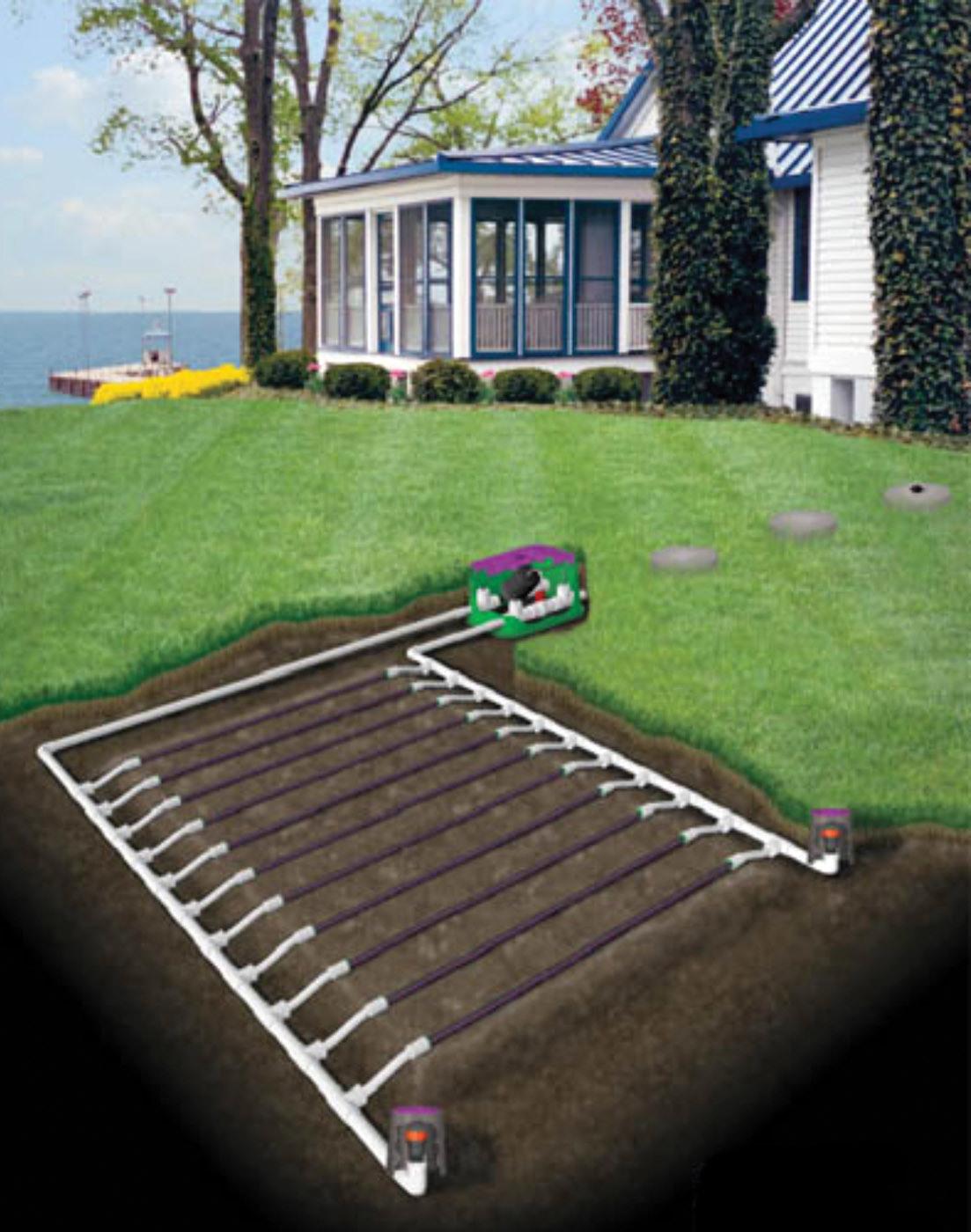 Drip Tubing - Norweco Subsurface Drip Disposal System