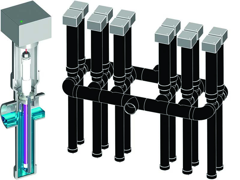 Disinfection - Salcor 3G UV Wastewater Disinfection Unit