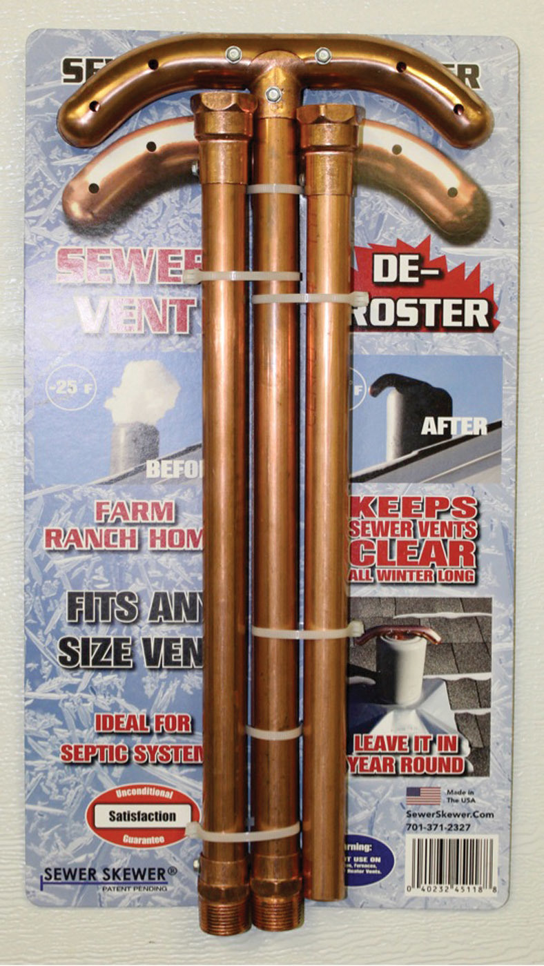 Sewer Skewer XL vent defroster