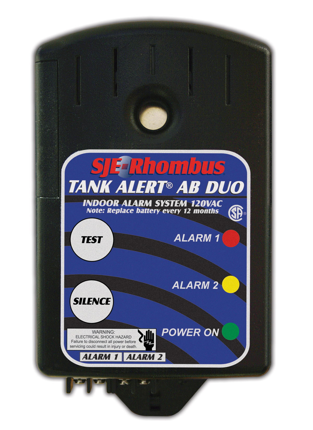 Tank Stream Alert New Tank Alert AB DUO alarm monitors two levels | Onsite Installer