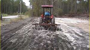 Mixing Sand In With Underlying Soil