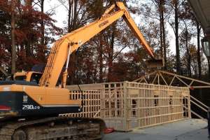 Long reach building large