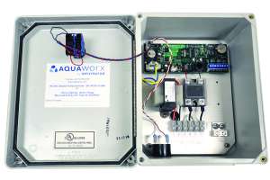 Aquaworx intelligent pump control panel