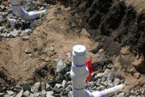 Cleanout At End Of Pressure Dist Lateral