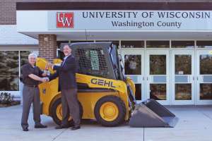 Manitou Gehl Wisconsin Skid Loader Donation Web