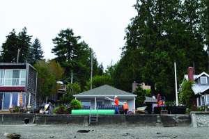 Installer Uses Technology To Place A Septic System On A Small Waterfront Lot On The Puget Sound