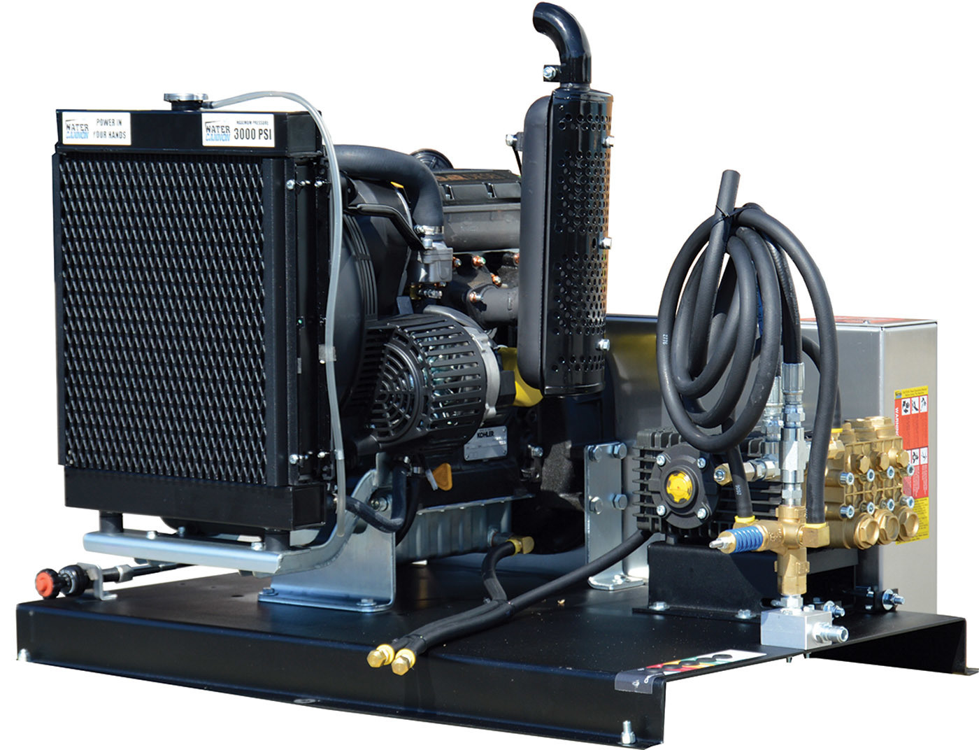 Water Cannon Inc. - MWBE skid-style pressure washer